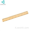 Ruler Wooden Custom Logo Custom School Kids Straight Stationary